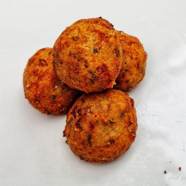 Arancini Aubergine and Scamorza